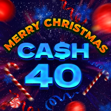 Cash 40 Christmas game tile