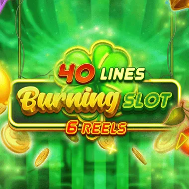 Burning Slot 40x6 game tile